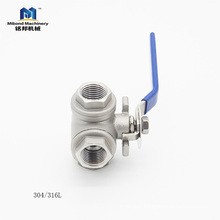 Made In China Oem Cheap And High Quality Stainless Steel 3 Way Ball Valve